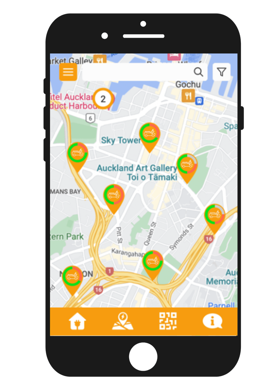 The Nova Charge Hub app